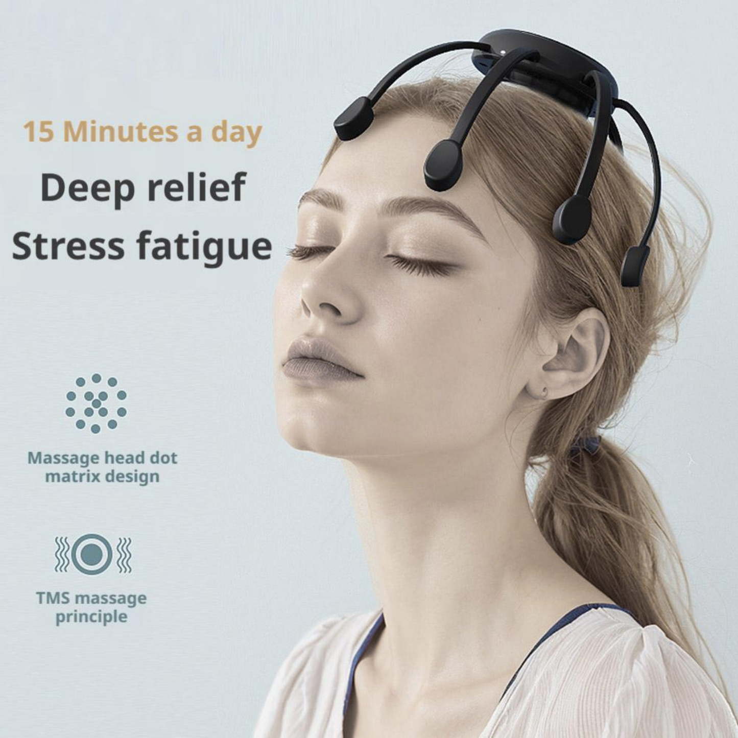 ZenPulse™ | Masajeador Cabeza Pro Recargable
