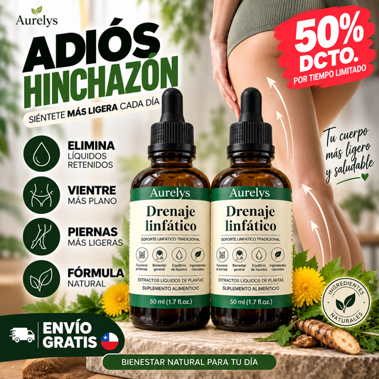PACK 2X1 Drenaje Linfatico Aurelys