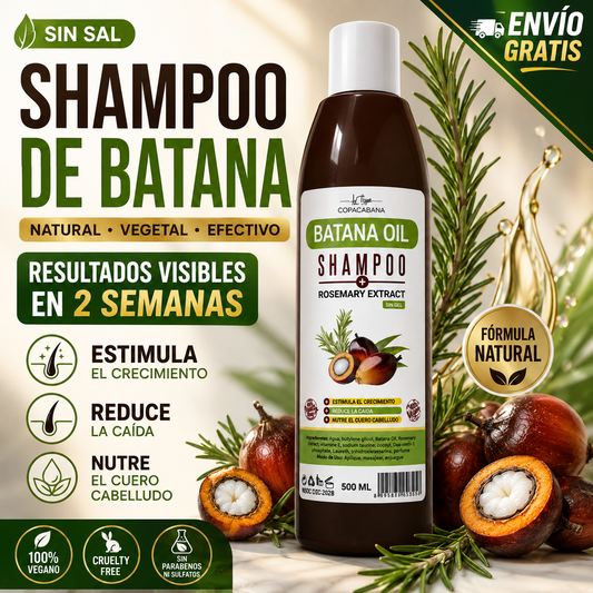 Shampoo Batana Crecimiento Cabello