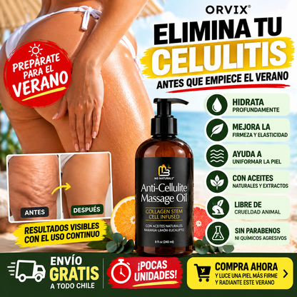 M3 Naturals | Anti-Cellulite Masagge Oil 240ml