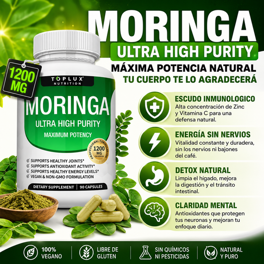 MORINGA NUTRITION 60 CAPS. ORIGINAL