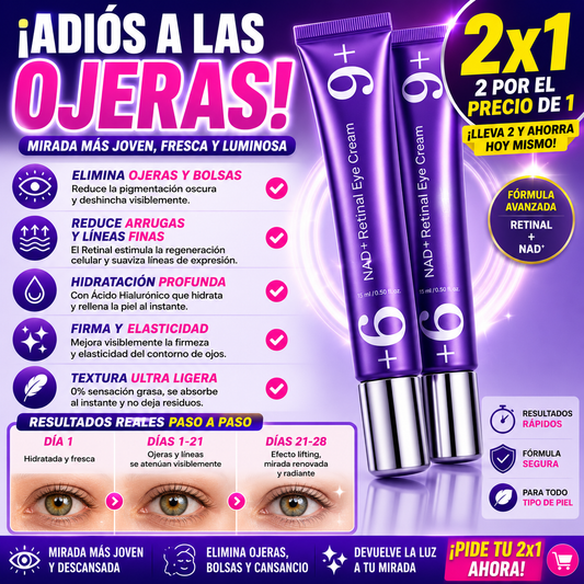 Pack 2x1 | Retinal Elimina Ojeras