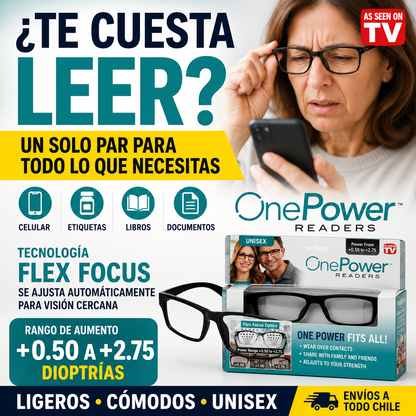 X - LENTES ONE POWER