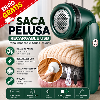 LINTEX™ |  Saca Pelusas Recargable USB