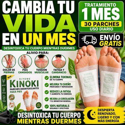 KINOKI DETOX™ | Parches Desintoxicantes