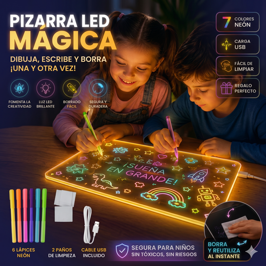LumiSketch™ Ilumina la creatividad de tus pequeños artistas