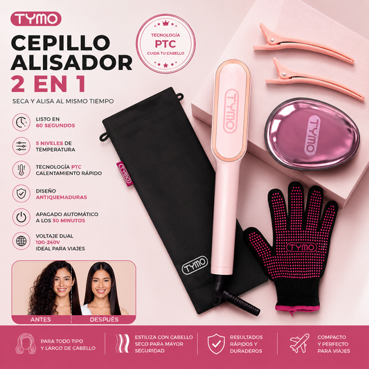 TYMO | Peine Alisador Profesional (Original)