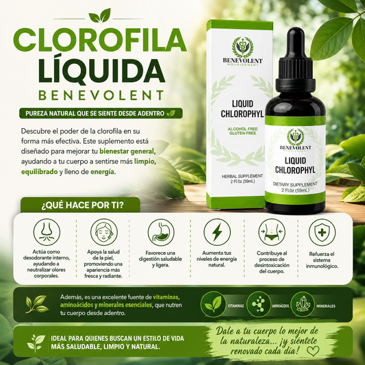 CLOROFILA BENEVOLENT X 60 ML