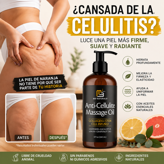 M3 Naturals | Anti-Cellulite Masagge Oil 240ml